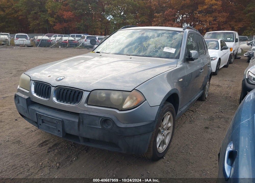 2004 BMW X3 2.5I VIN: WBXPA73484WC35581