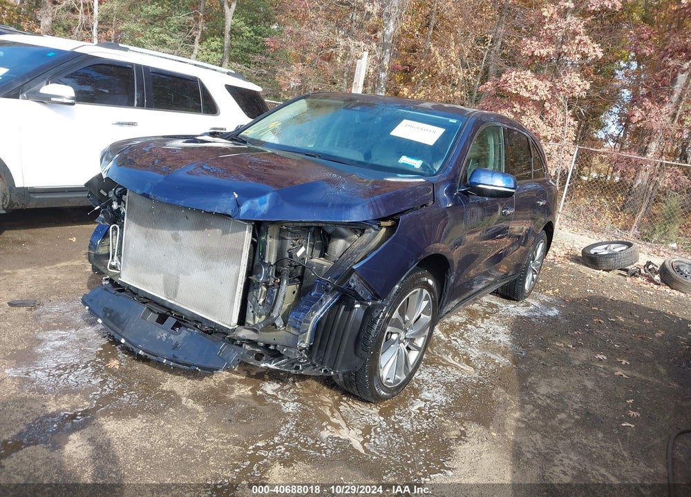 2017 ACURA MDX TECHNOLOGY PACKAGE VIN: 5FRYD4H54HB014719