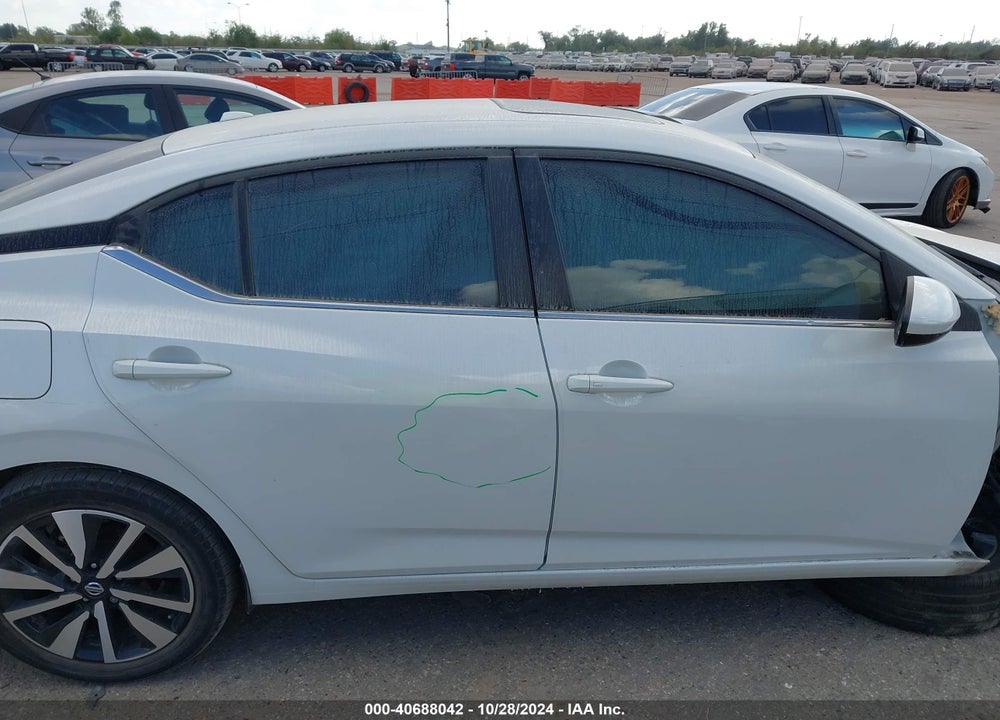 2022 NISSAN SENTRA SV XTRONIC CVT VIN: 3N1AB8CV7NY239047