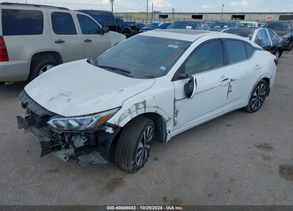 2022 NISSAN SENTRA SV XTRONIC CVT VIN: 3N1AB8CV7NY239047
