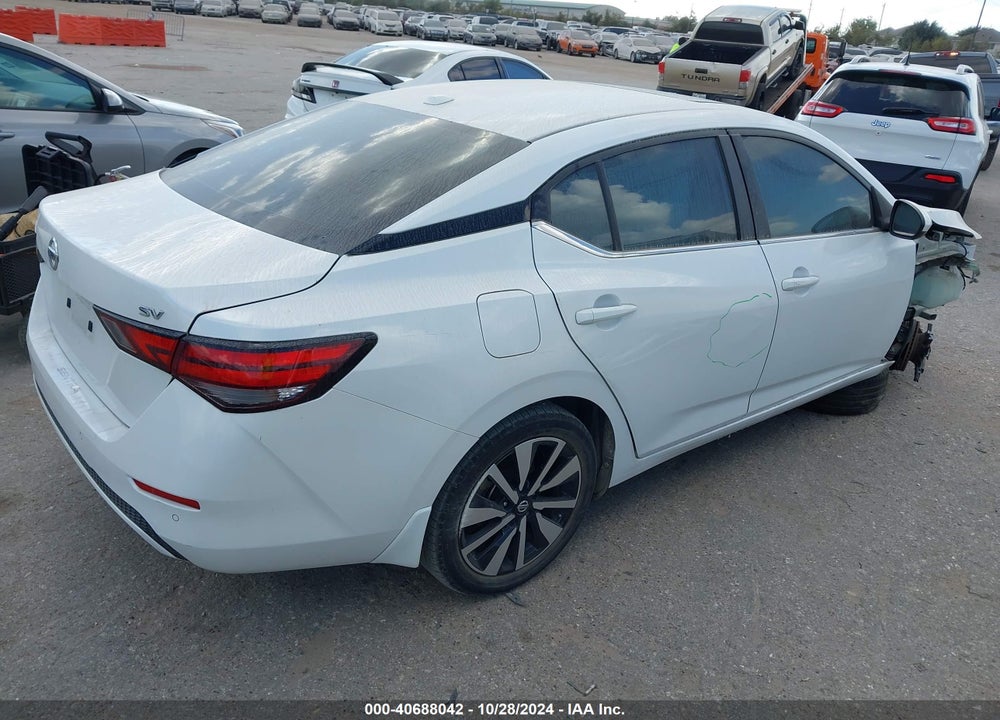 2022 NISSAN SENTRA SV XTRONIC CVT VIN: 3N1AB8CV7NY239047