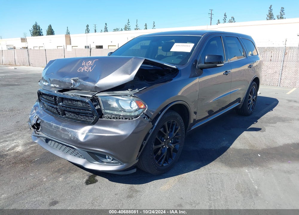 2016 DODGE DURANGO LIMITED VIN: 1C4RDHDG2GC391307