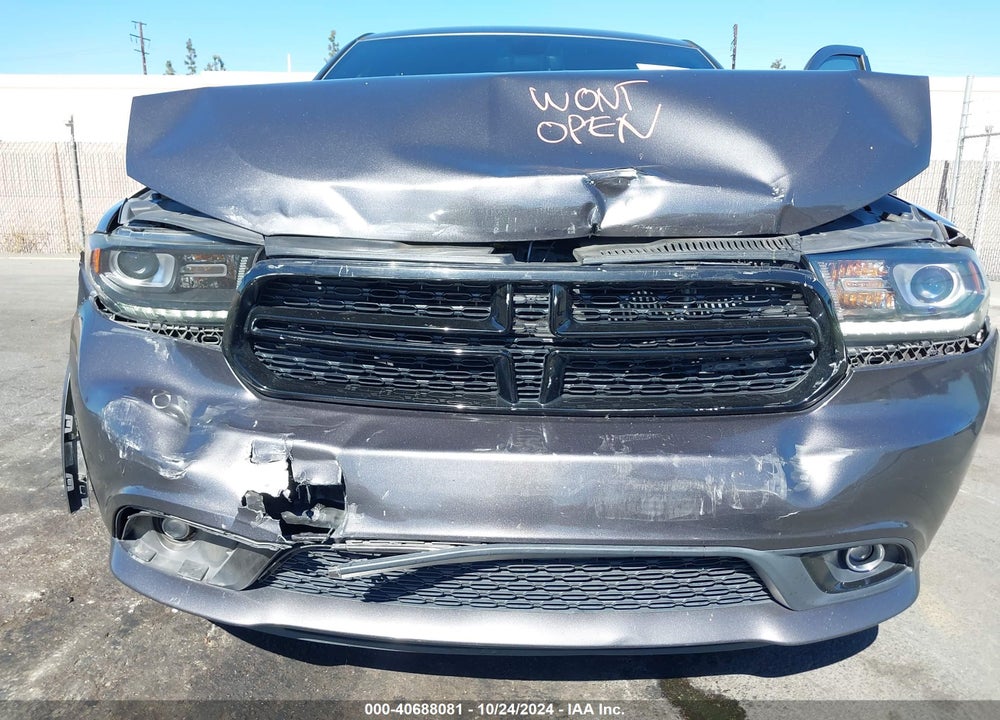 2016 DODGE DURANGO LIMITED VIN: 1C4RDHDG2GC391307