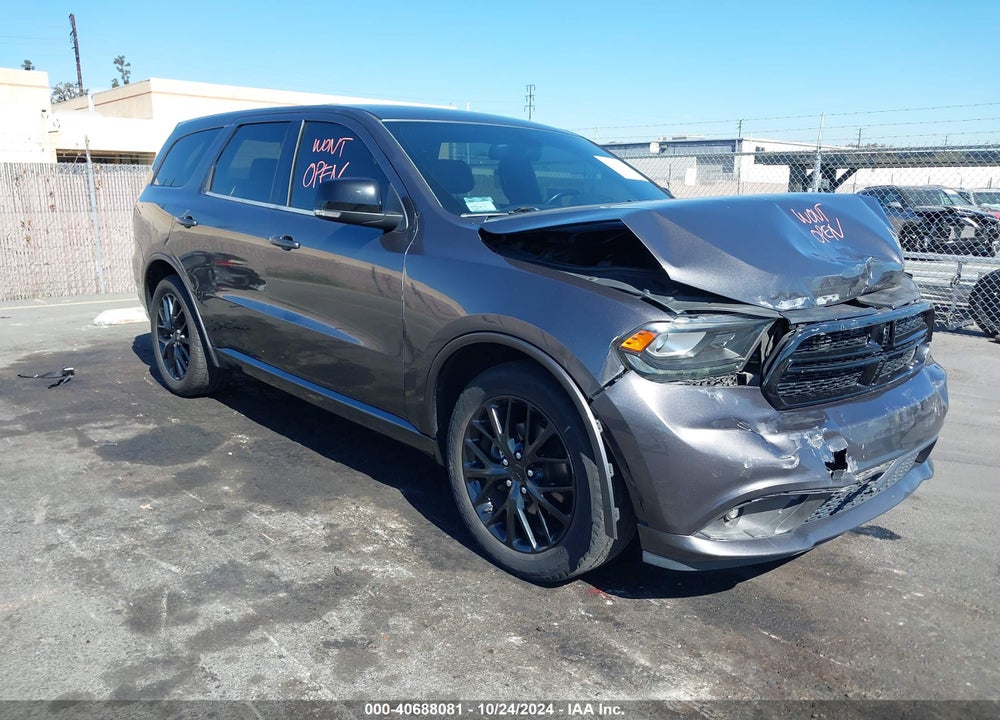 2016 DODGE DURANGO LIMITED VIN: 1C4RDHDG2GC391307