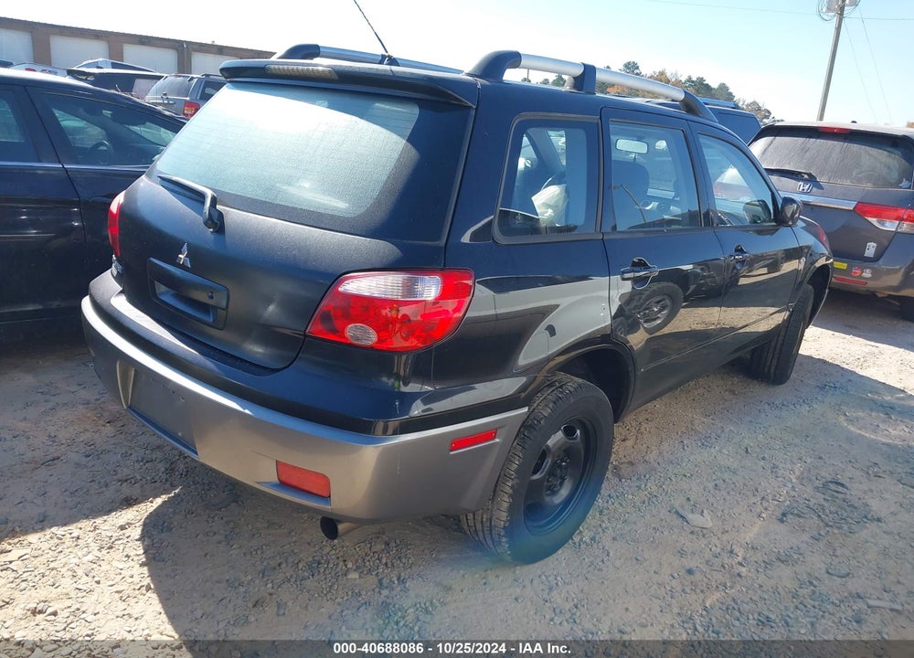 2006 MITSUBISHI OUTLANDER LS VIN: JA4LZ31F46U003518