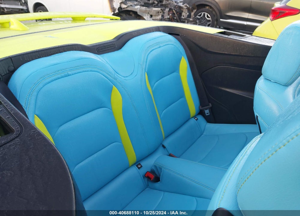 2021 CHEVROLET CAMARO RWD 1LT VIN: 1G1FB3DS6M0125827