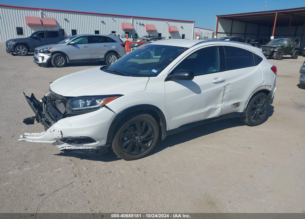 2022 HONDA HR-V AWD SPORT VIN: 3CZRU6H17NM709180