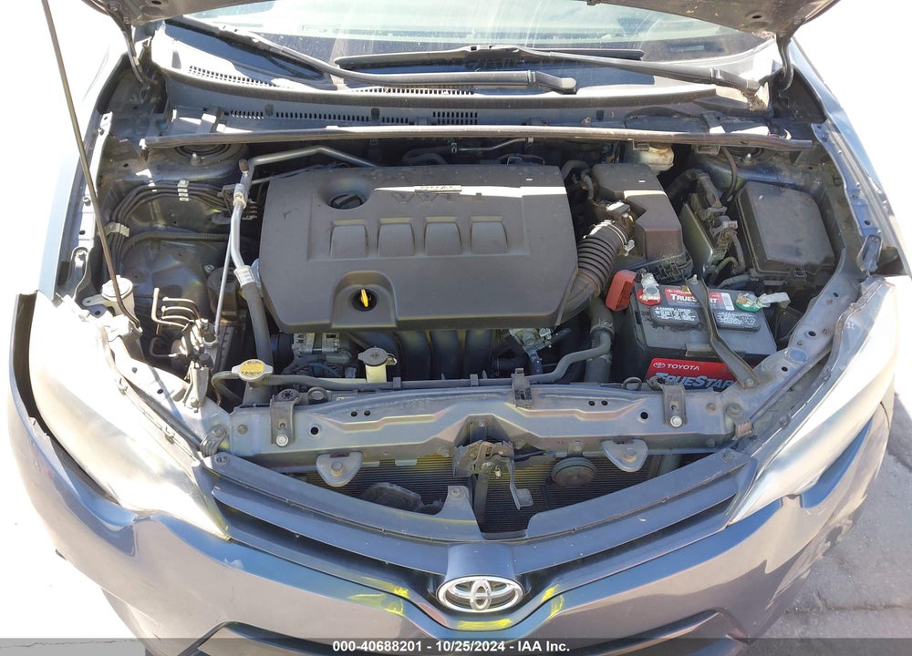 2015 TOYOTA COROLLA LE VIN: 5YFBURHE0FP207620