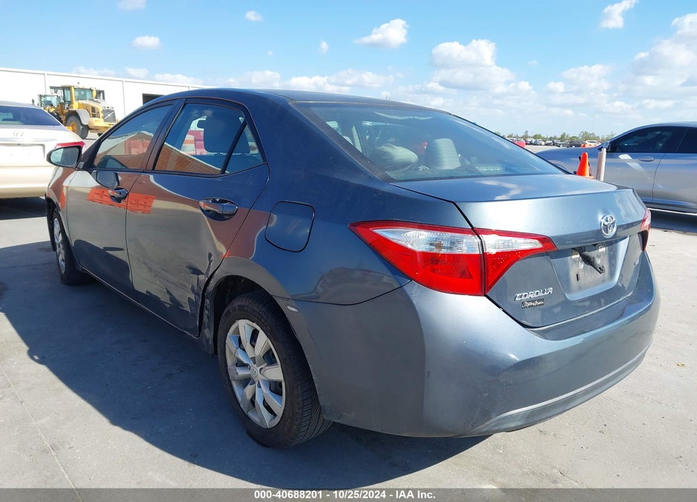 2015 TOYOTA COROLLA LE VIN: 5YFBURHE0FP207620