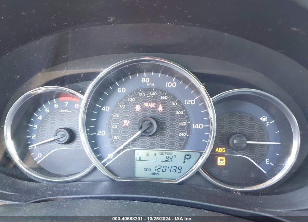 2015 TOYOTA COROLLA LE VIN: 5YFBURHE0FP207620