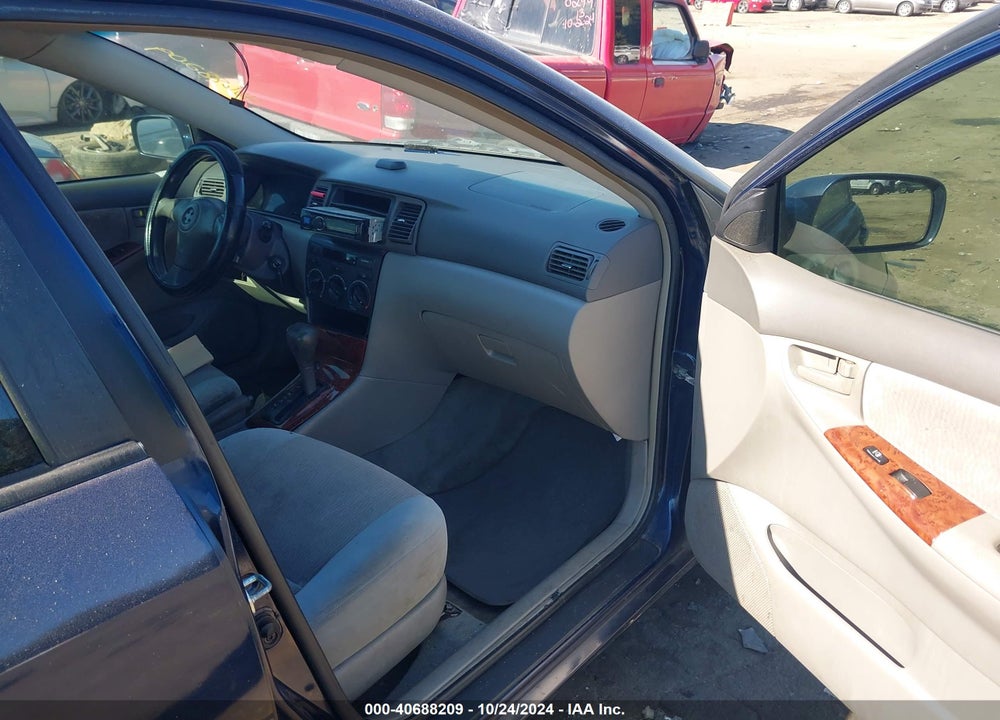 2007 TOYOTA COROLLA LE VIN: 2T1BR32EX7C784907