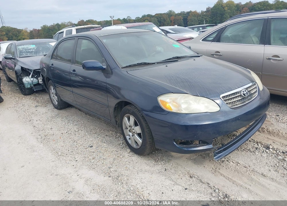 2007 TOYOTA COROLLA LE VIN: 2T1BR32EX7C784907