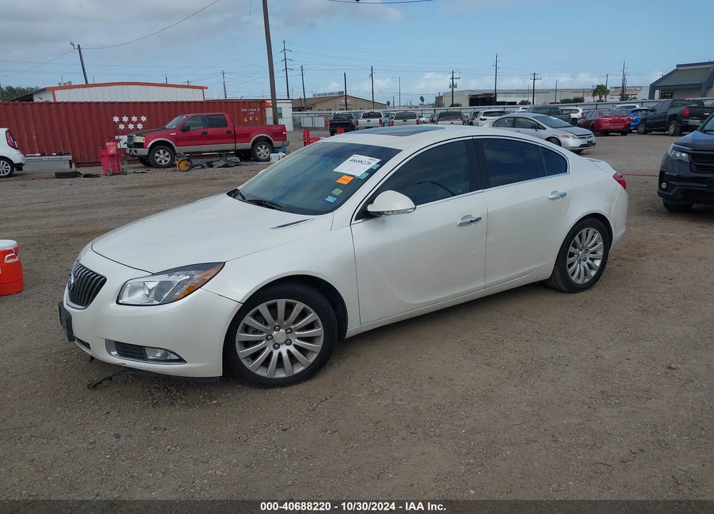 2013 BUICK REGAL TURBO PREMIUM 2 VIN: 2G4GT5GV5D9248899