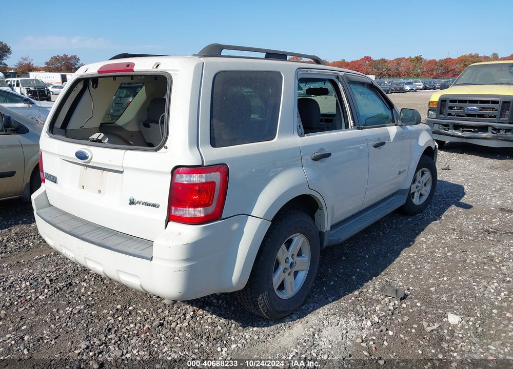 2009 FORD ESCAPE HYBRID LIMITED VIN: 1FMCU59379KB92963