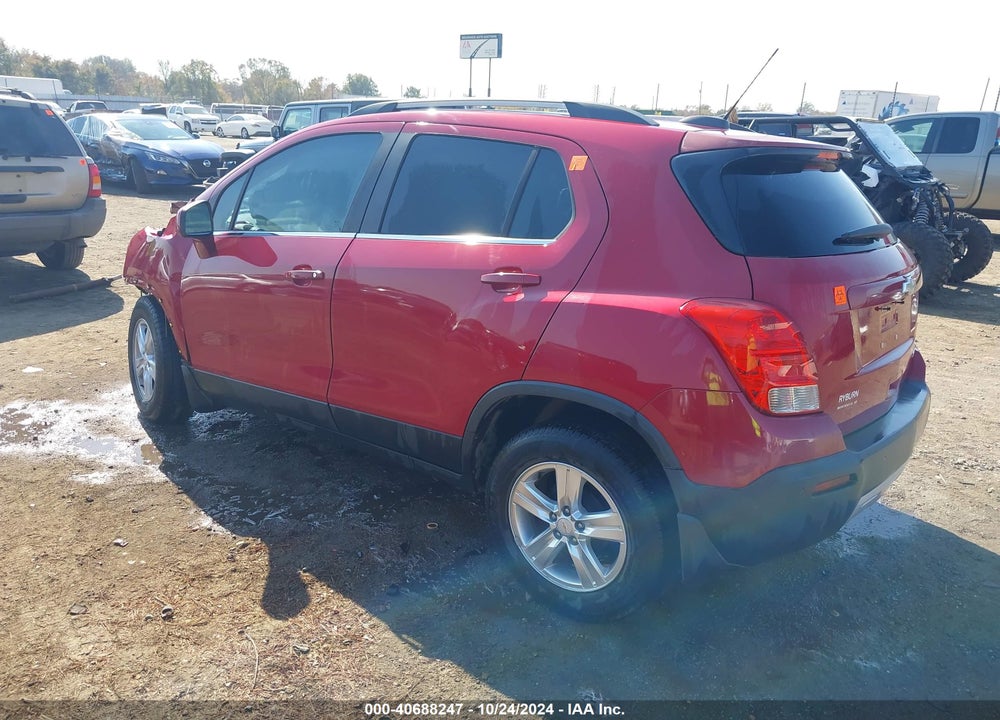 2015 CHEVROLET TRAX LT VIN: KL7CJLSB0FB131840