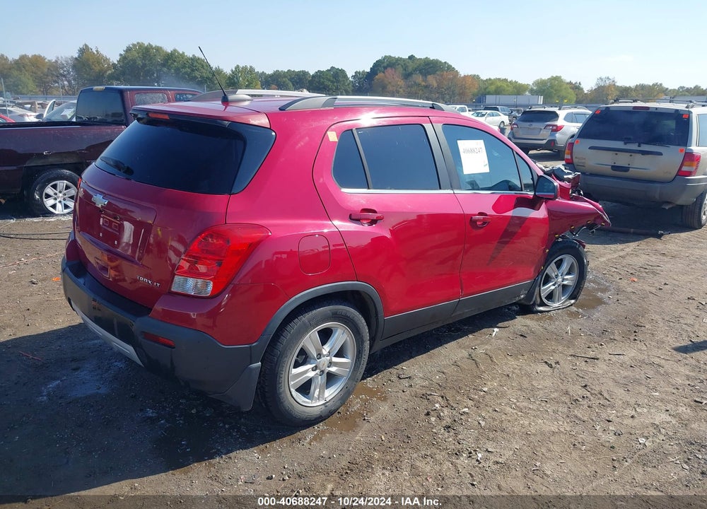 2015 CHEVROLET TRAX LT VIN: KL7CJLSB0FB131840