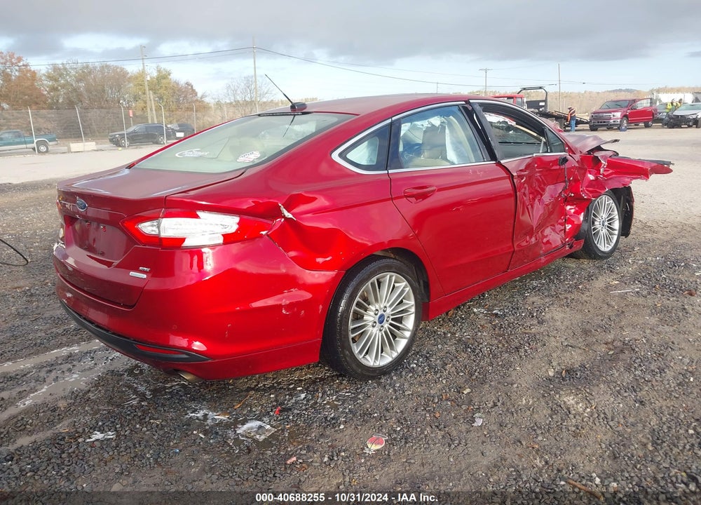 2013 FORD FUSION SE VIN: 3FA6P0HR6DR295156