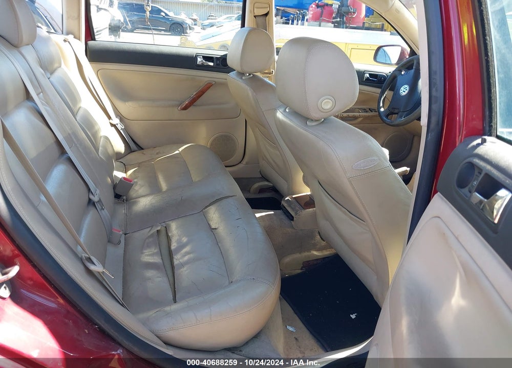 2001 VOLKSWAGEN PASSAT GLS V6 VIN: WVWAH63BX1P009357