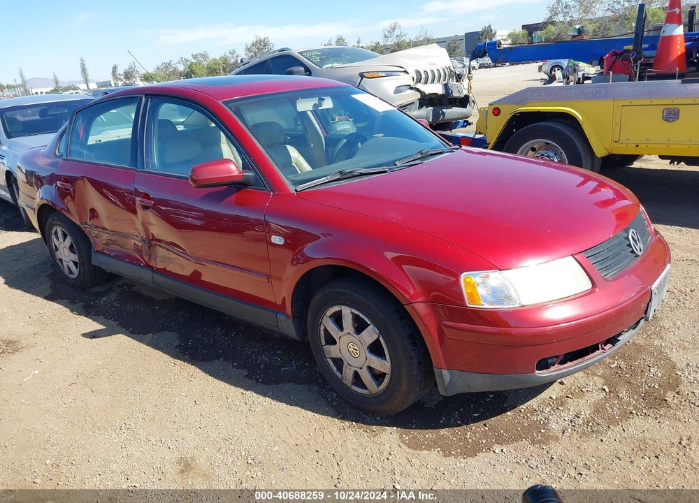 2001 VOLKSWAGEN PASSAT GLS V6 VIN: WVWAH63BX1P009357