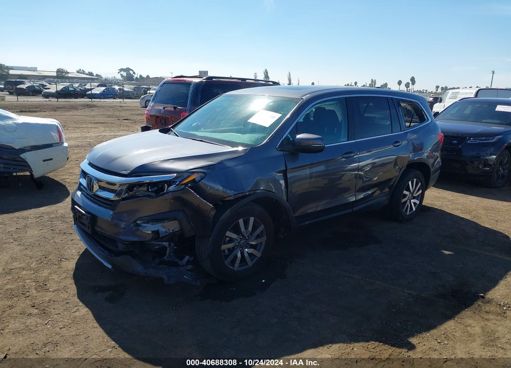 2019 HONDA PILOT EX-L VIN: 5FNYF6H54KB061859