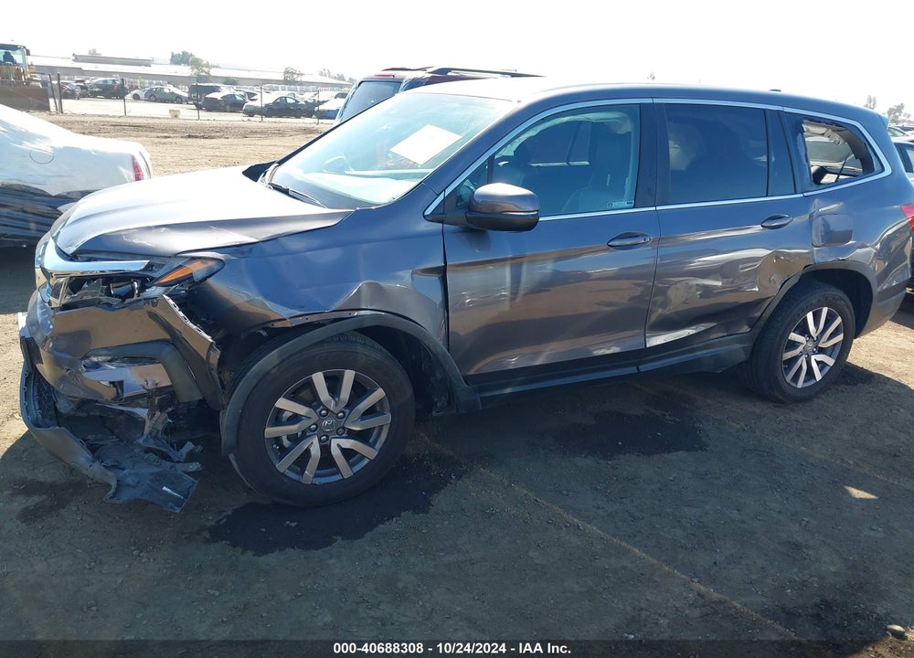 2019 HONDA PILOT EX-L VIN: 5FNYF6H54KB061859
