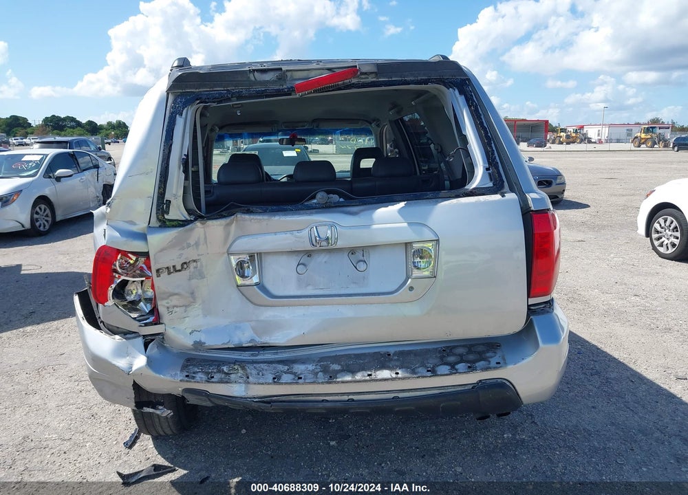 2004 HONDA PILOT EX-L VIN: 2HKYF18574H504819