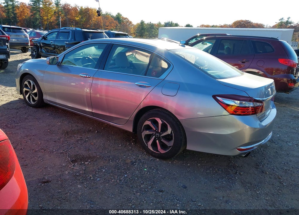 2016 HONDA ACCORD EX-L V-6 VIN: 1HGCR3F85GA019361