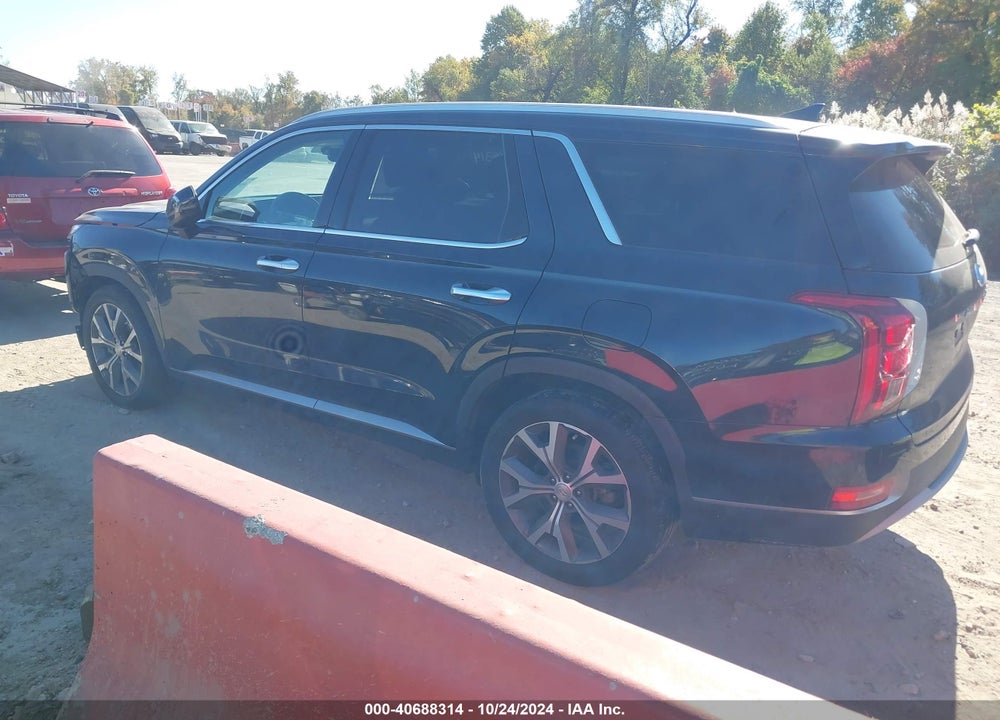 2022 HYUNDAI PALISADE SEL VIN: KM8R4DHE6NU379858