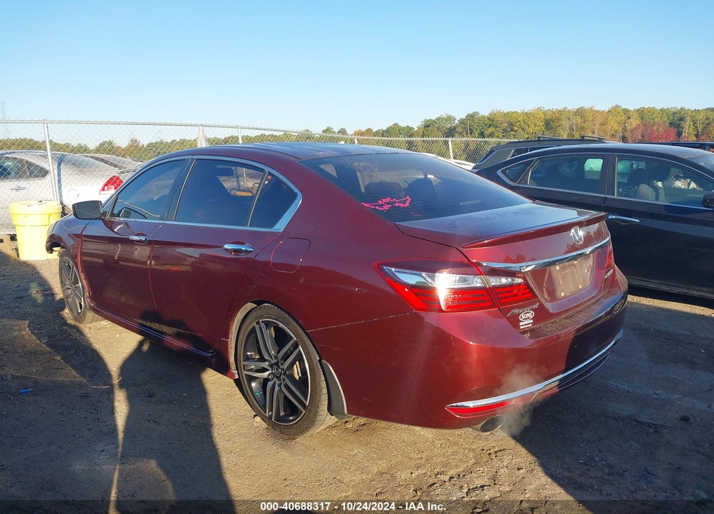 2016 HONDA ACCORD SPORT VIN: 1HGCR2F57GA023170