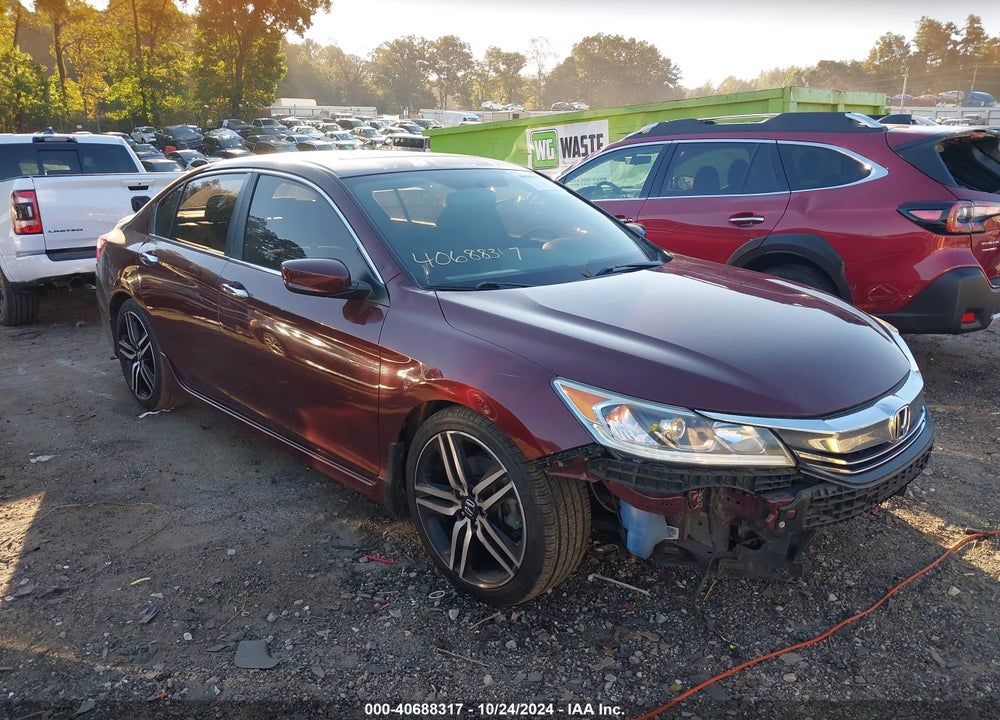 2016 HONDA ACCORD SPORT VIN: 1HGCR2F57GA023170