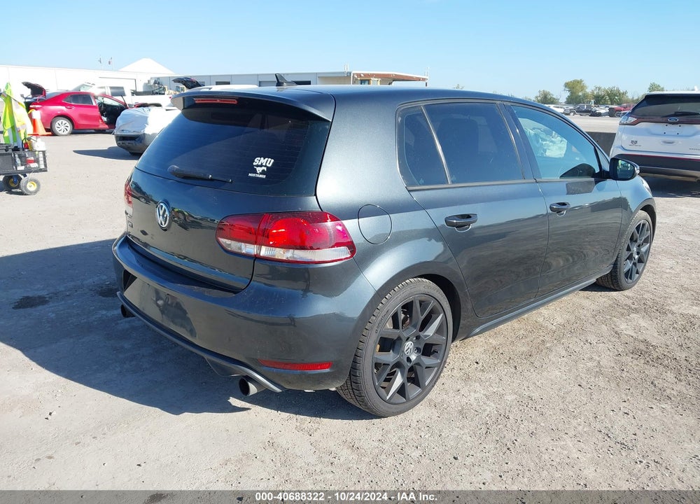 2013 VOLKSWAGEN GTI DRIVERS EDITION VIN: WVWHD7AJ0DW126532