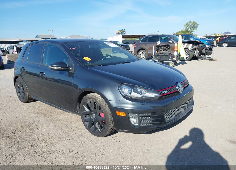 2013 VOLKSWAGEN GTI DRIVERS EDITION VIN: WVWHD7AJ0DW126532