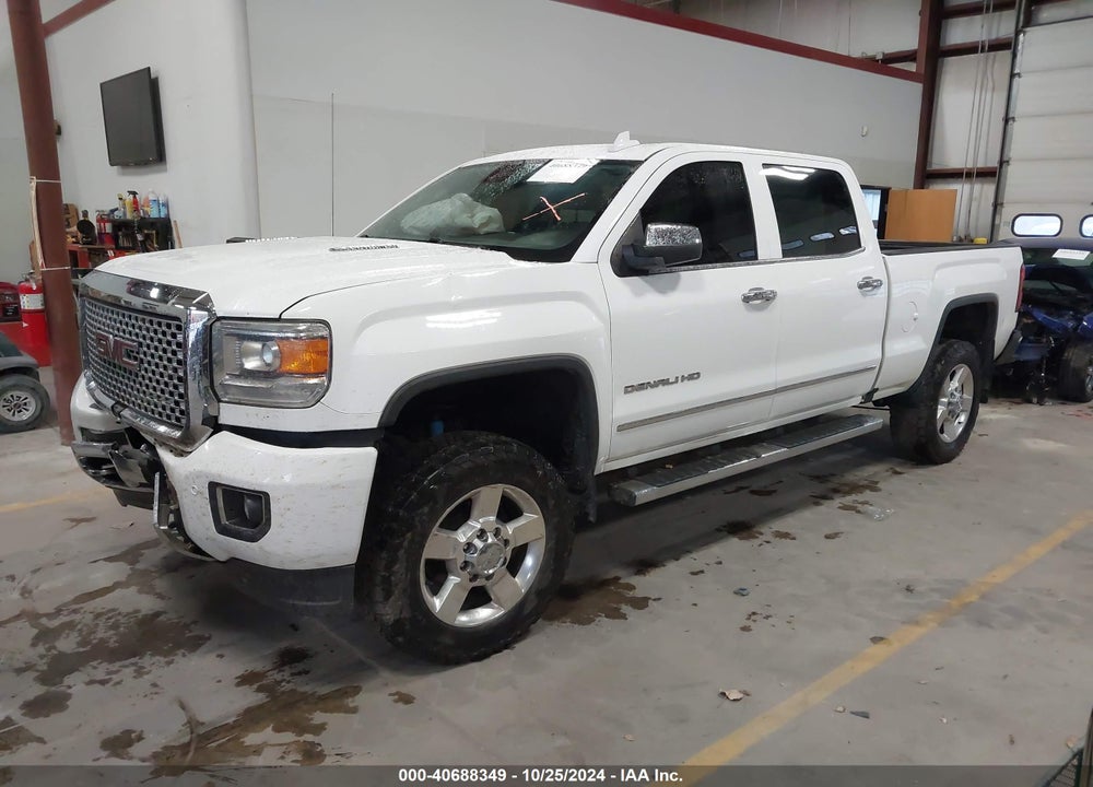 2015 GMC SIERRA 2500HD DENALI VIN: 1GT120E80FF665967