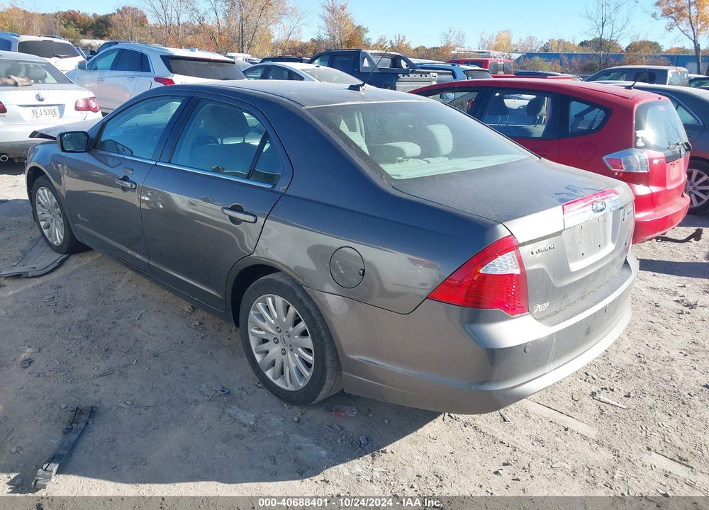 2011 FORD FUSION HYBRID VIN: 3FADP0L32BR264560