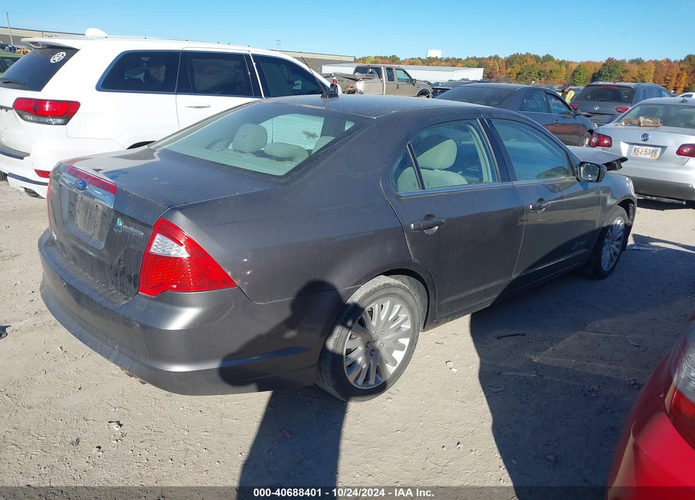 2011 FORD FUSION HYBRID VIN: 3FADP0L32BR264560