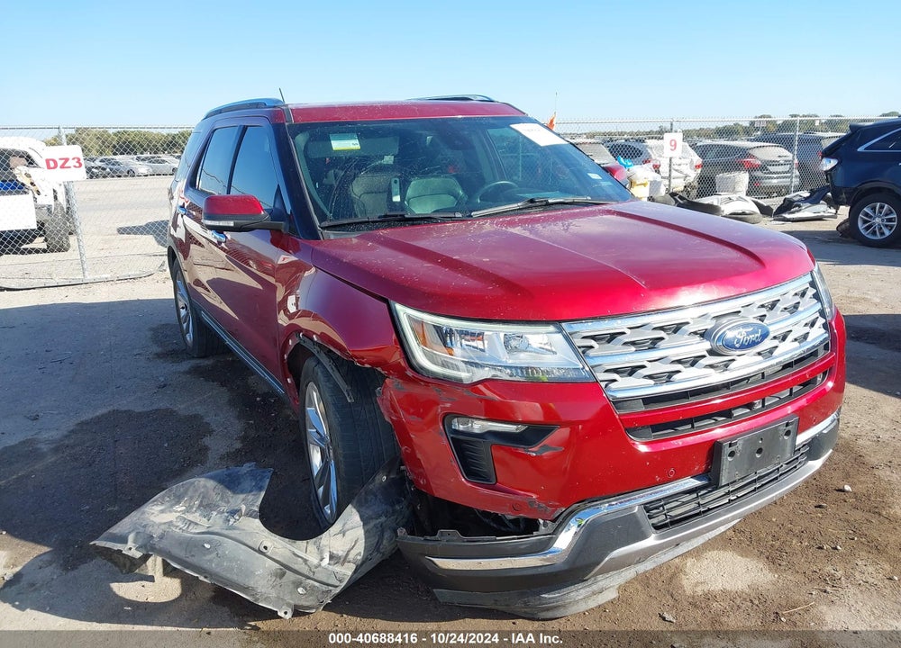 2018 FORD EXPLORER LIMITED VIN: 1FM5K7F83JGB07263
