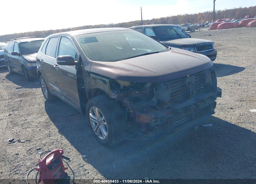 2017 FORD EDGE SEL VIN: 2FMPK4J98HBB54524