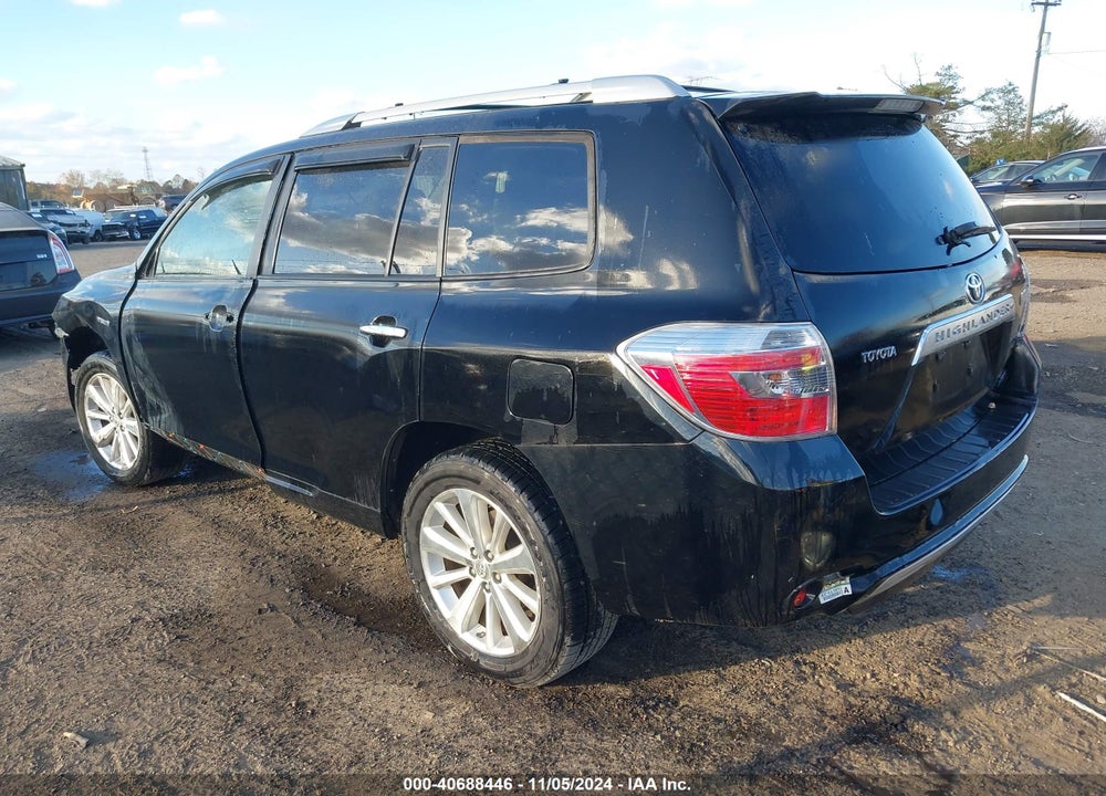 2008 TOYOTA HIGHLANDER HYBRID VIN: JTEEW41A382018409