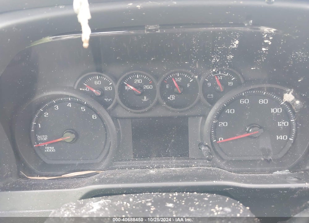 2024 CHEVROLET SILVERADO 1500 2WD SHORT BED CUSTOM VIN: 1GCPABEK3RZ223868