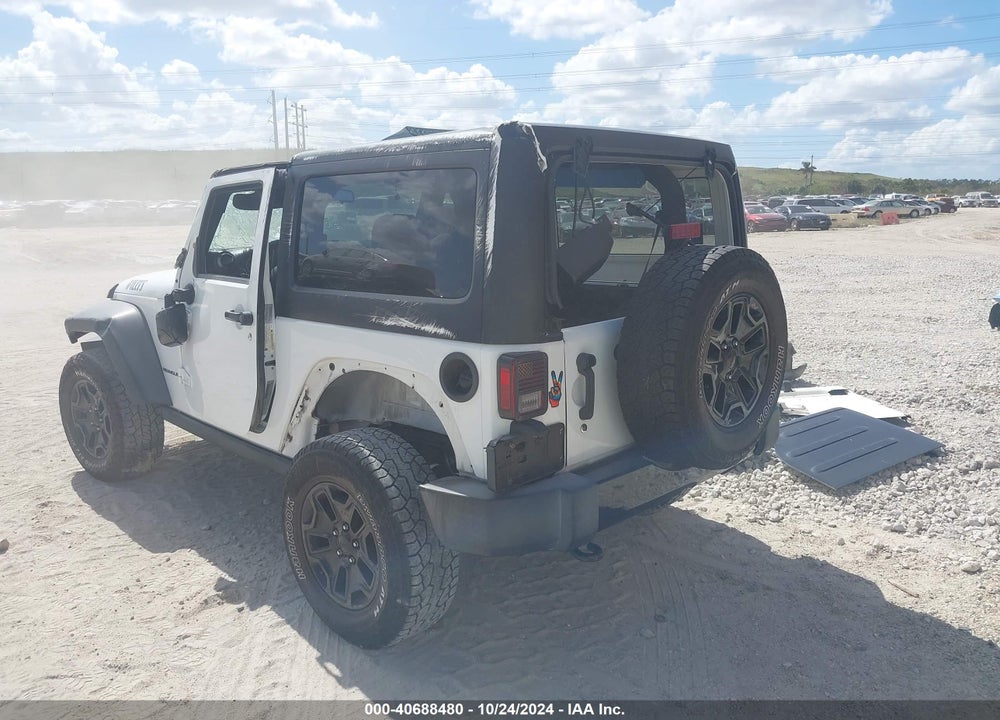2017 JEEP WRANGLER WILLY WHEELER 4X4 VIN: 1C4AJWAG7HL505883