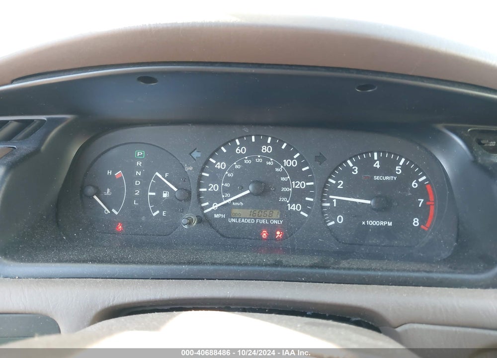 1998 TOYOTA CAMRY XLE V6 VIN: JT2BF28K9W0111723