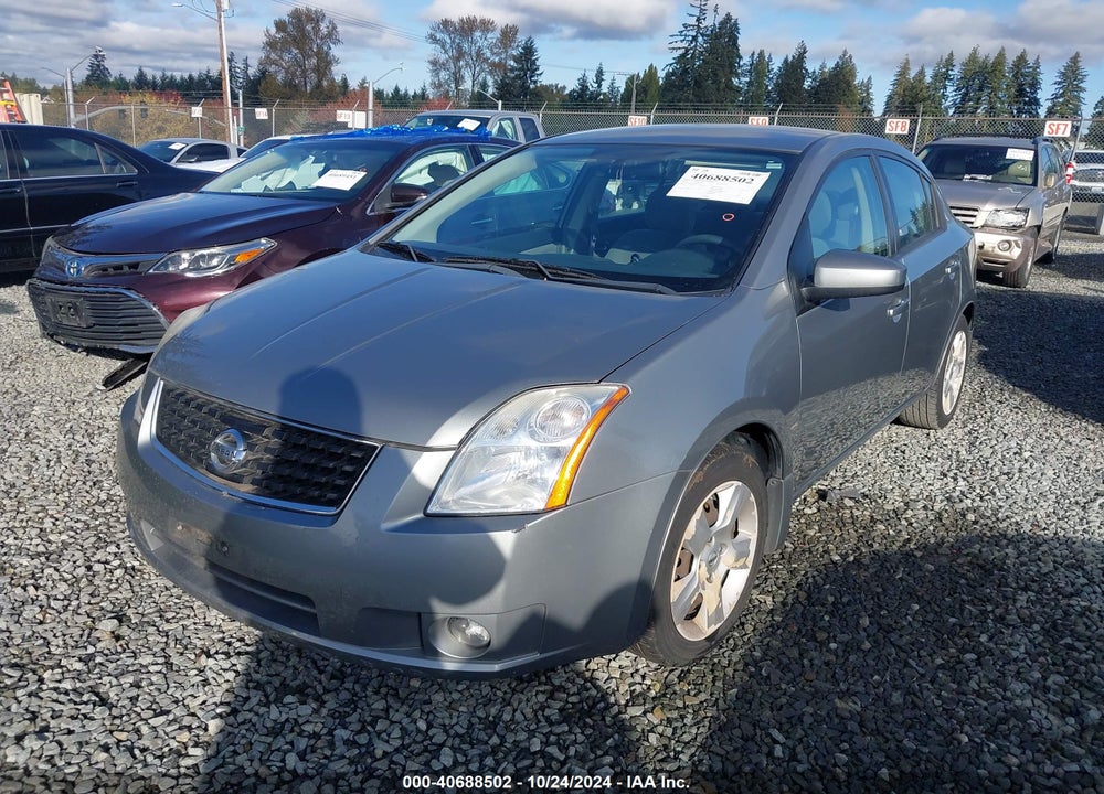 2008 NISSAN SENTRA 2.0S VIN: 3N1AB61EX8L747411