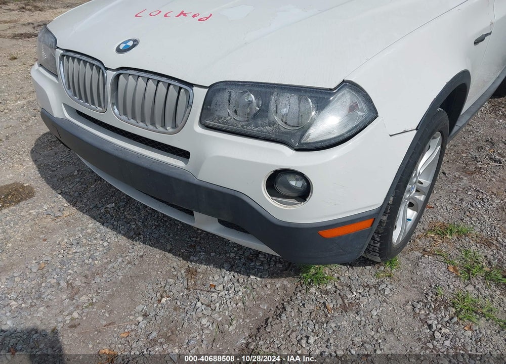 2008 BMW X3 3.0SI VIN: WBXPC93468WJ10166