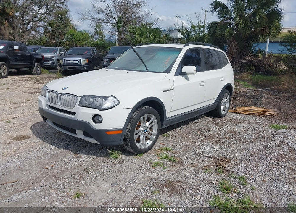 2008 BMW X3 3.0SI VIN: WBXPC93468WJ10166