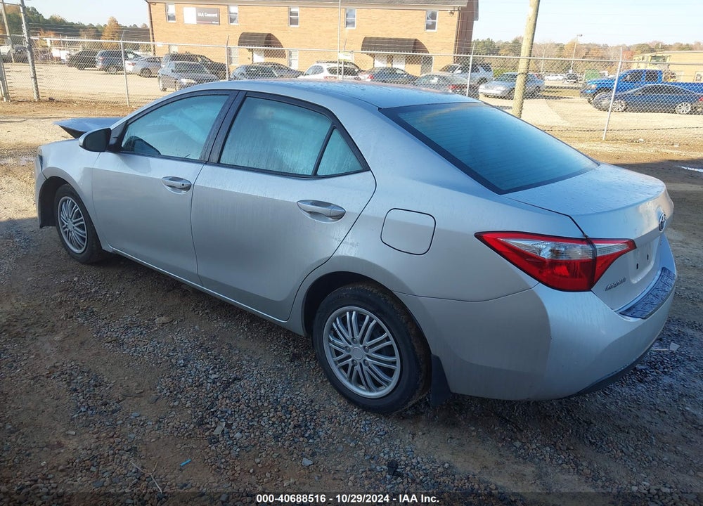 2015 TOYOTA COROLLA LE VIN: 2T1BURHE1FC276297
