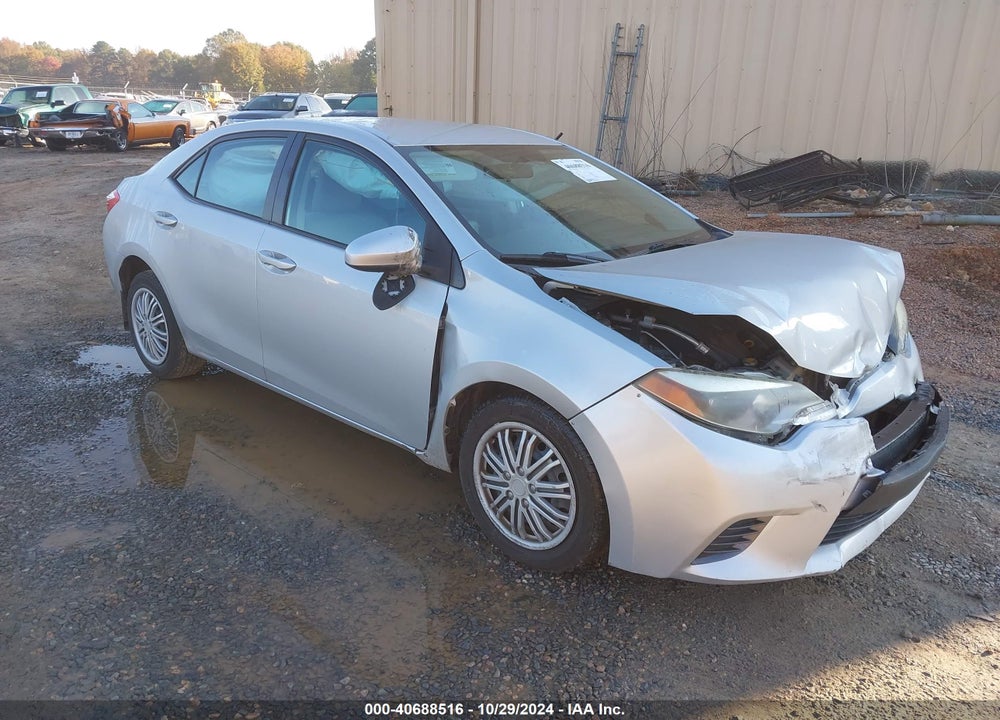 2015 TOYOTA COROLLA LE VIN: 2T1BURHE1FC276297