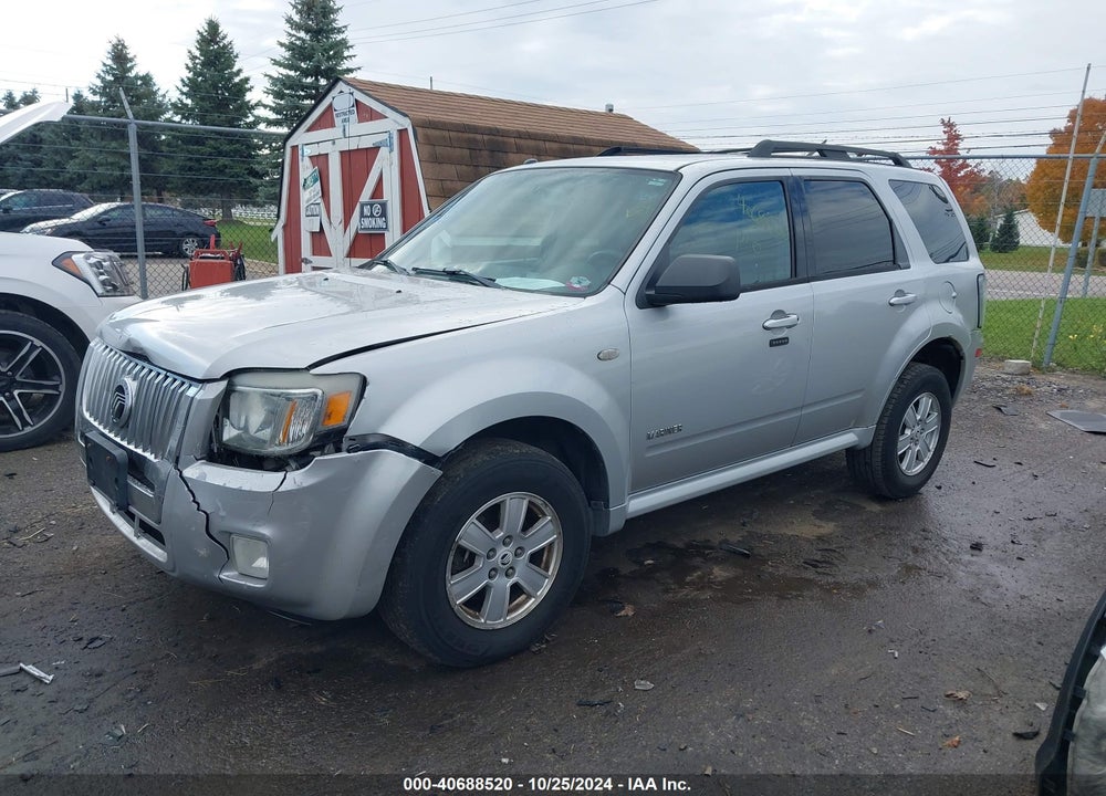 2008 MERCURY MARINER V6 VIN: 4M2CU81198KJ06691