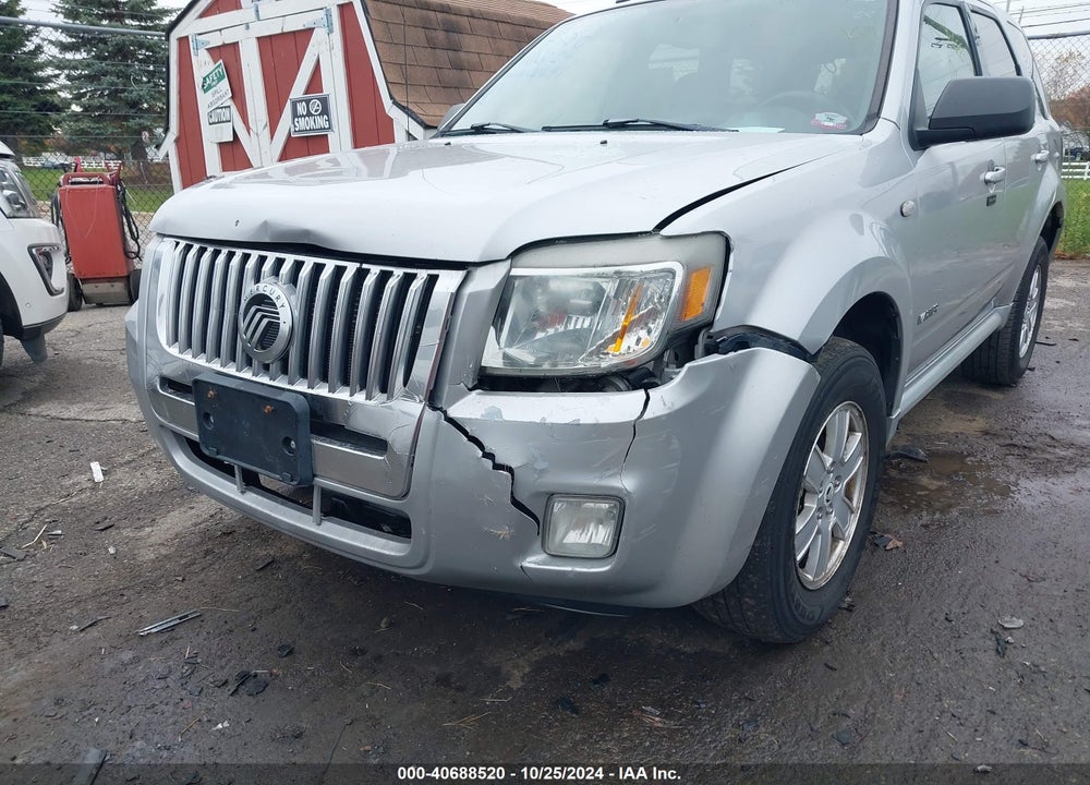 2008 MERCURY MARINER V6 VIN: 4M2CU81198KJ06691