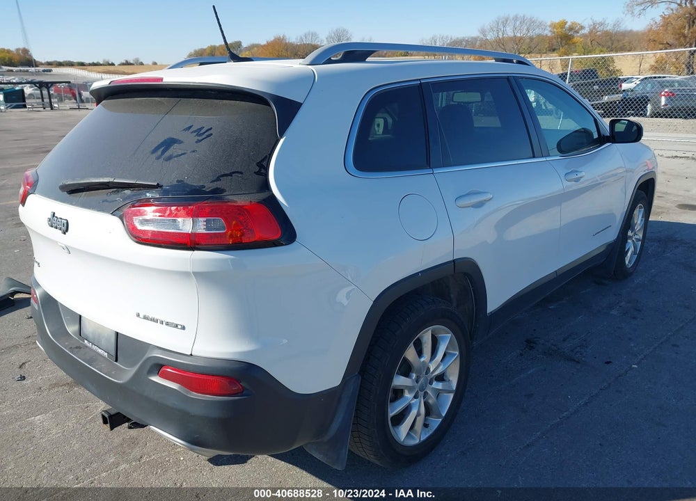 2015 JEEP CHEROKEE LIMITED VIN: 1C4PJMDS1FW524908