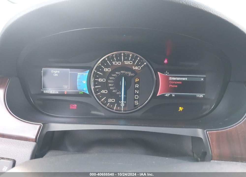 2014 FORD EDGE LIMITED VIN: 2FMDK4KC8EBA11534